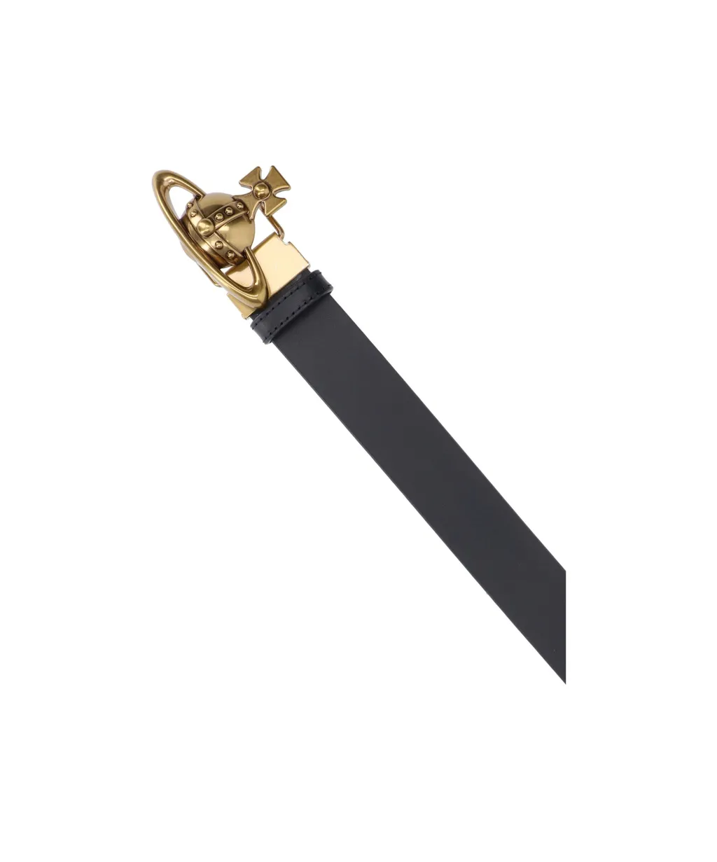 Orb Plaque Buckle Belt
