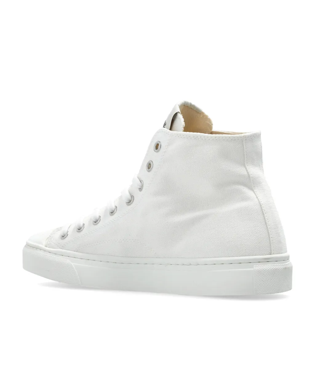 Orb-Logo High-Top Trainers