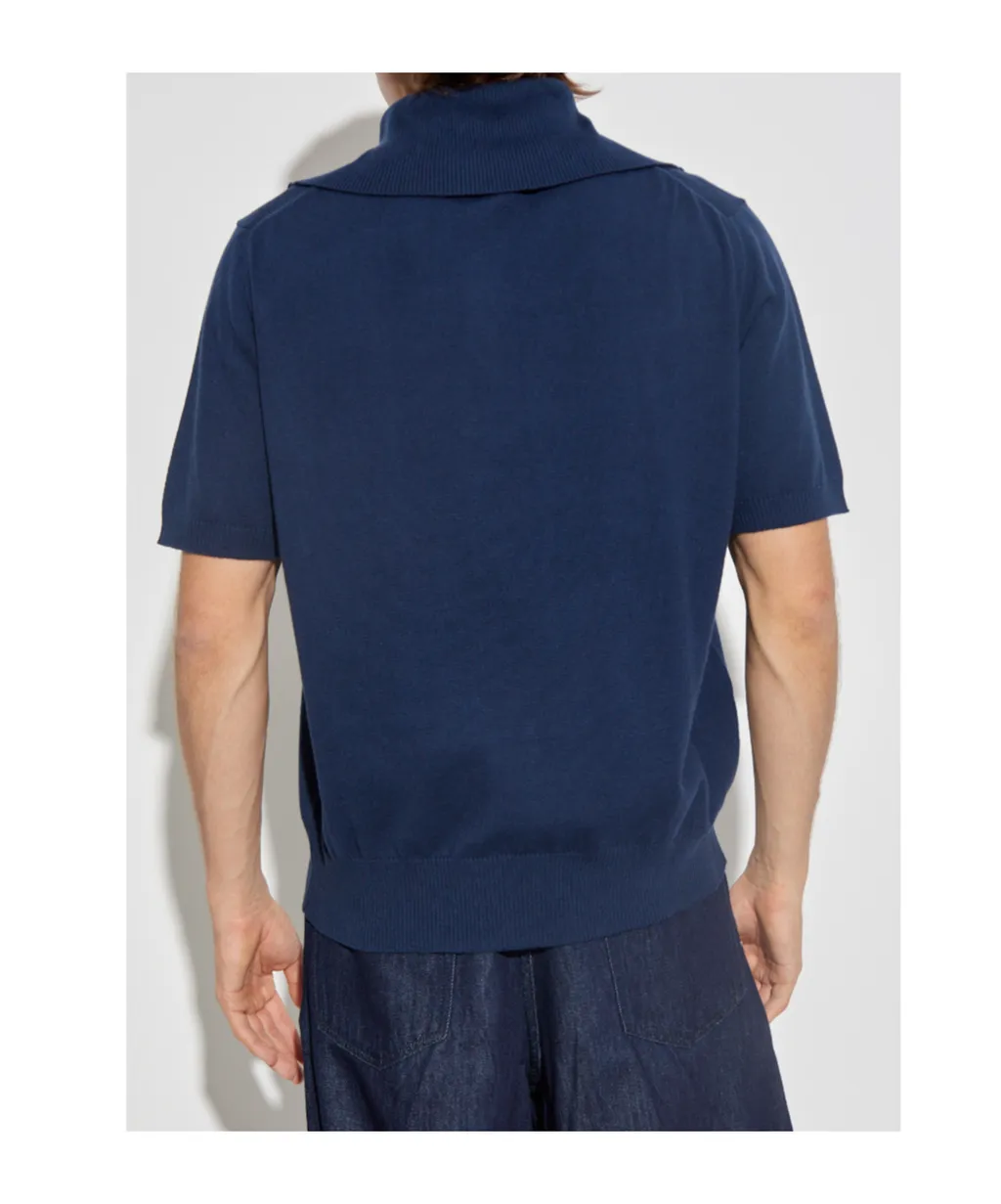 Orb-Embroidered Polo Shirt