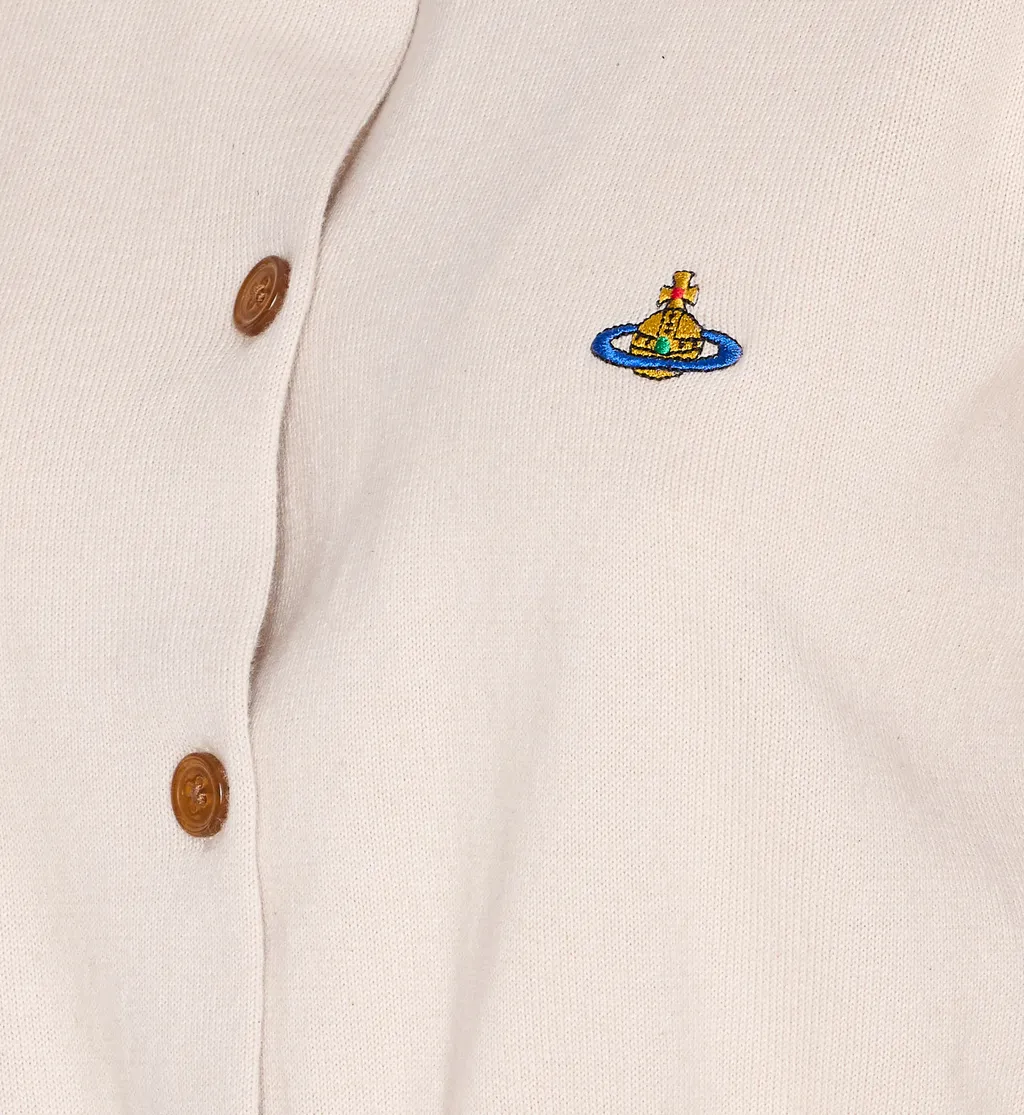 Orb Embroidered Knitted Cardigan