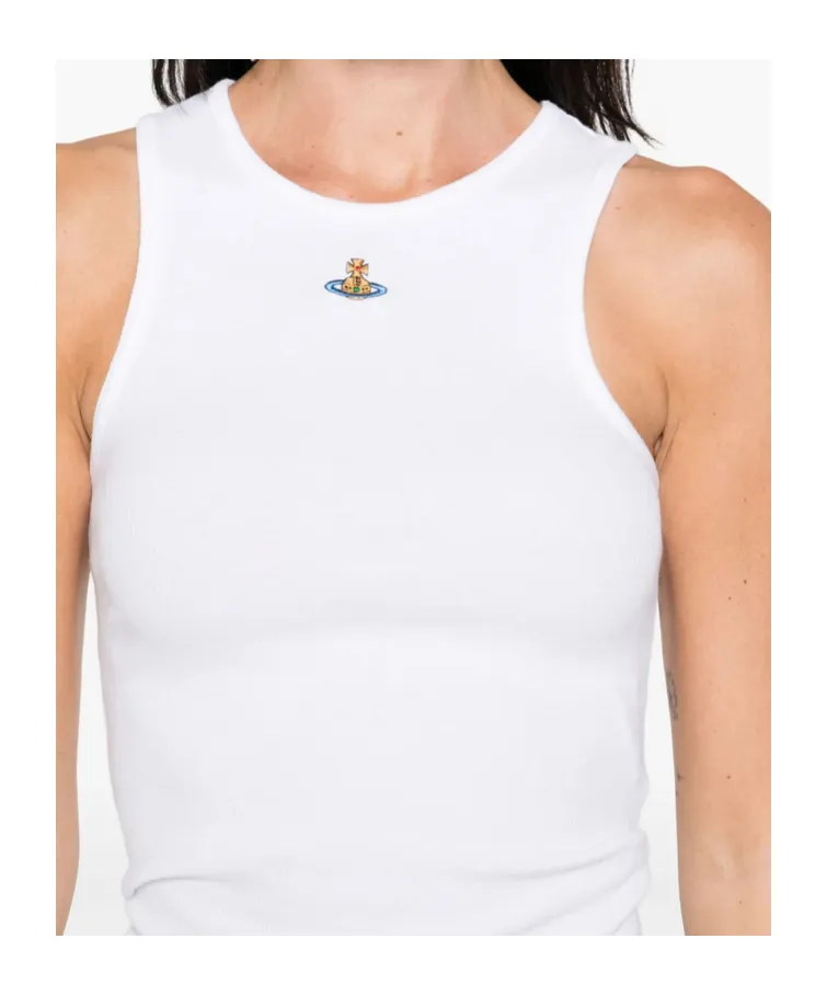 Sleeveless Crewneck T-Shirt
