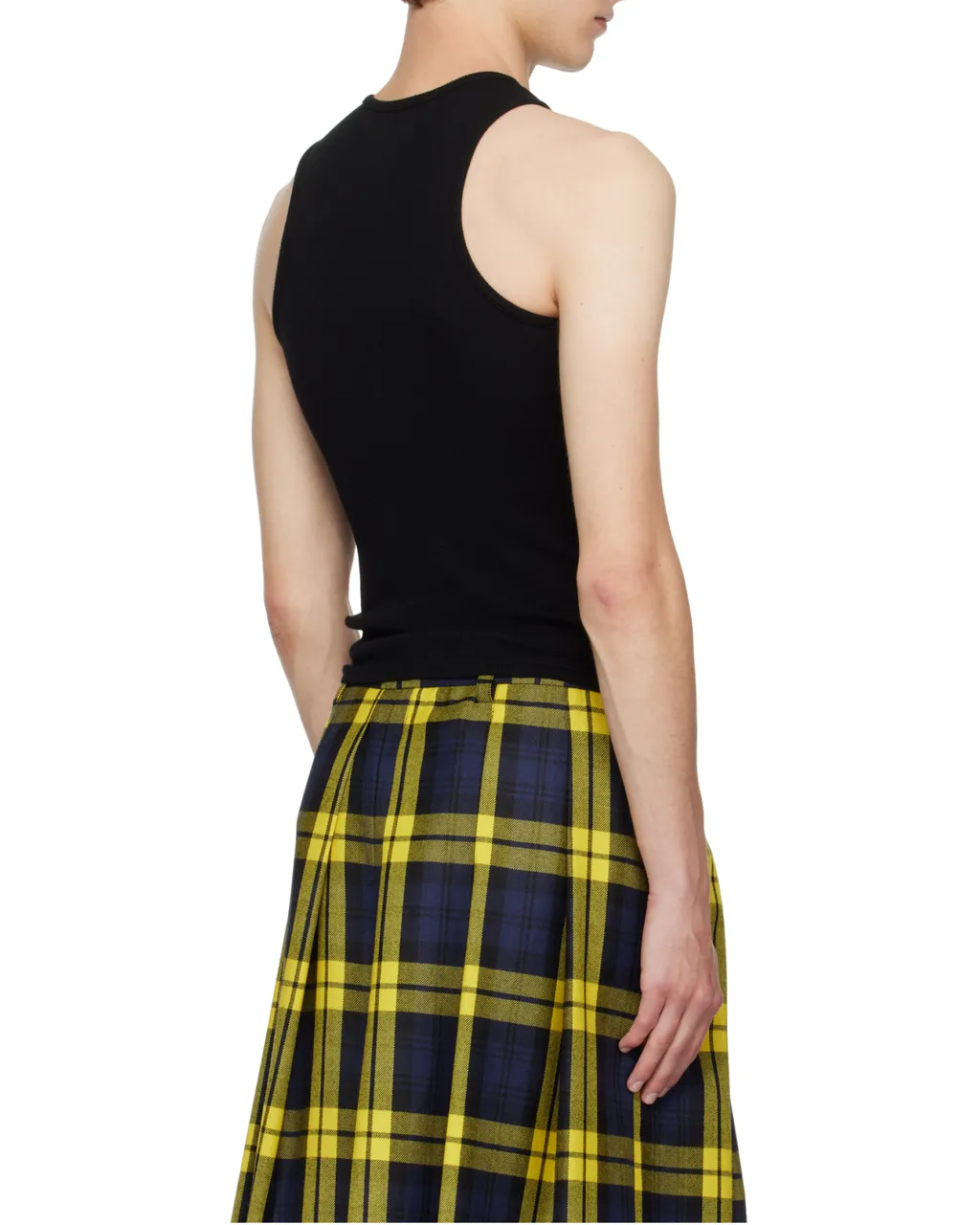 90S Orb-Embellished Ribbed Tank Top