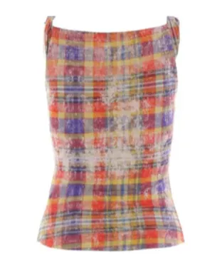 Plaid Vest