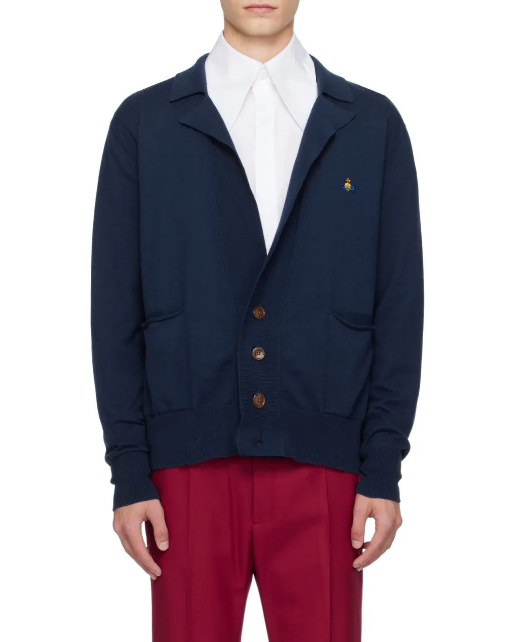 Patch-Pocket Cardigan