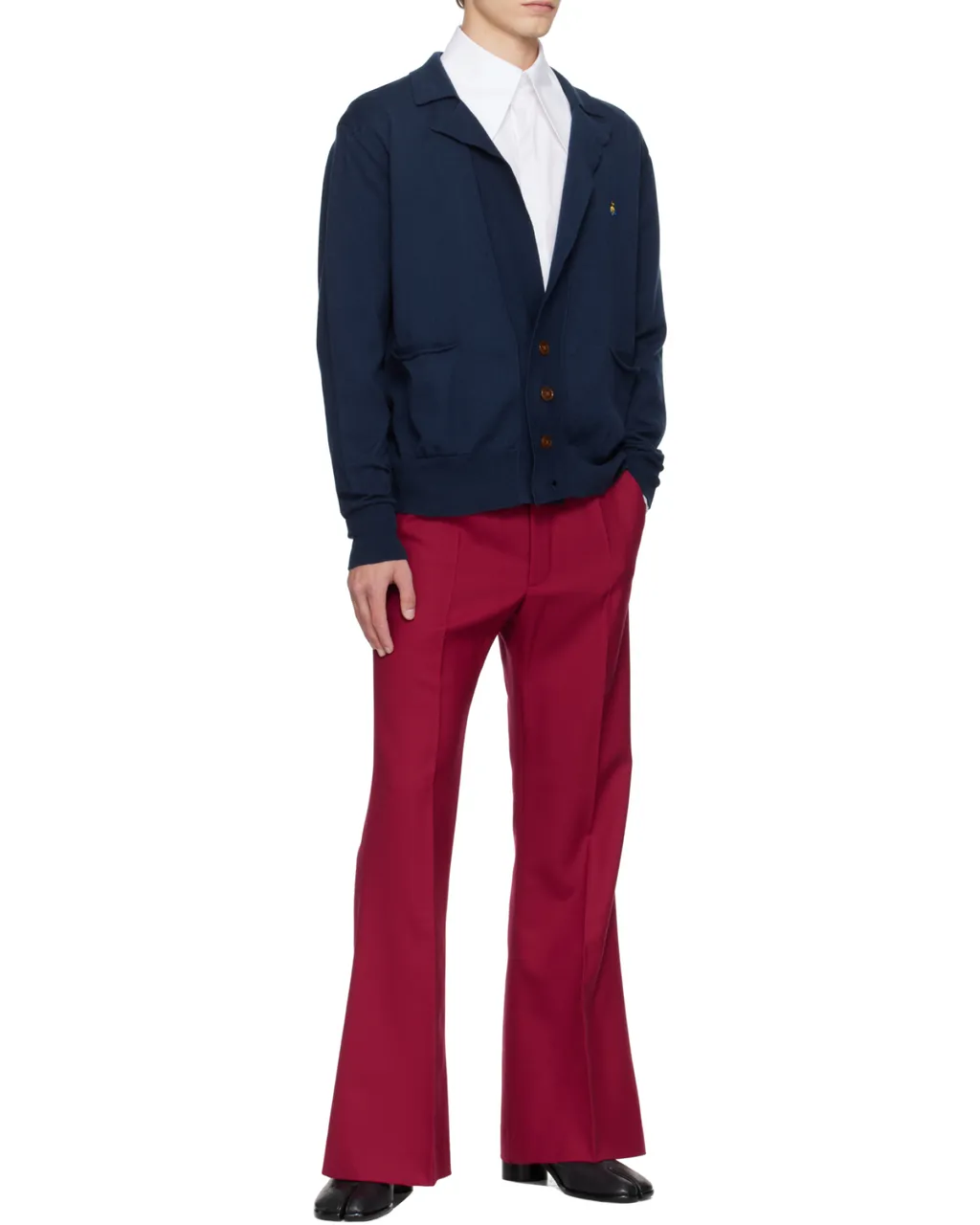 Patch-Pocket Cardigan