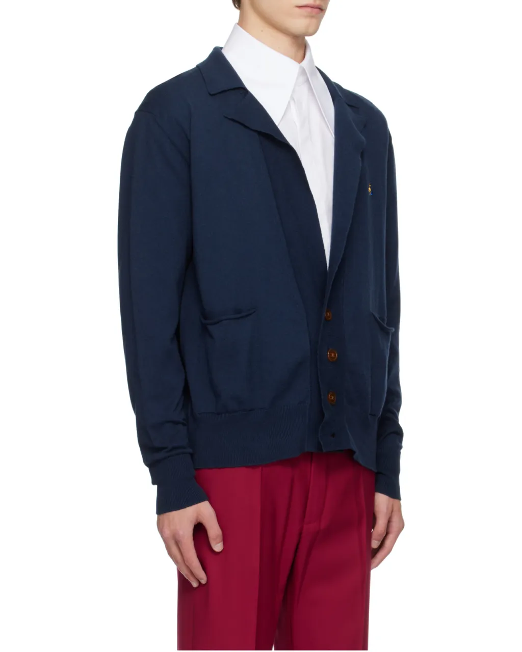 Patch-Pocket Cardigan