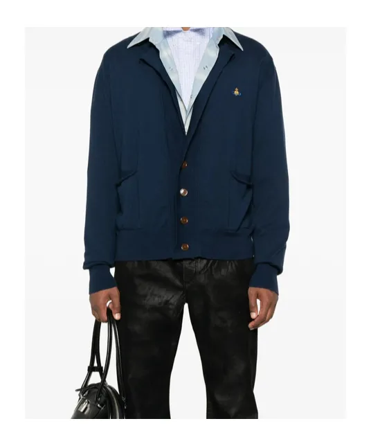 Patch-Pocket Cardigan