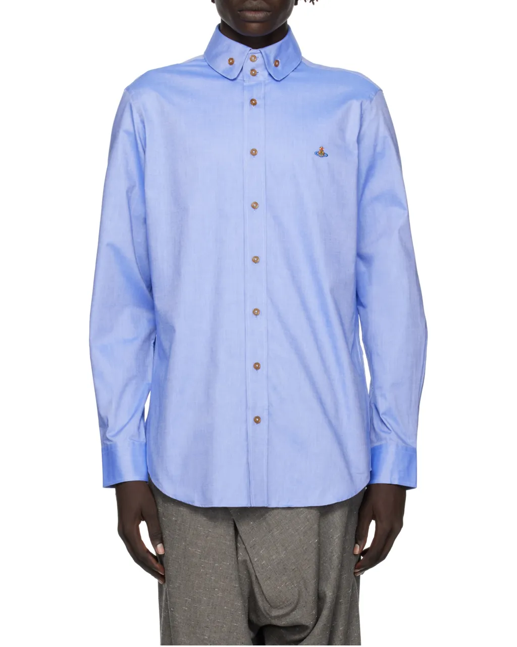 Logo Orb Curved Hem Shirt