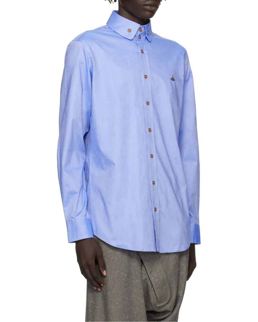 Logo Orb Curved Hem Shirt