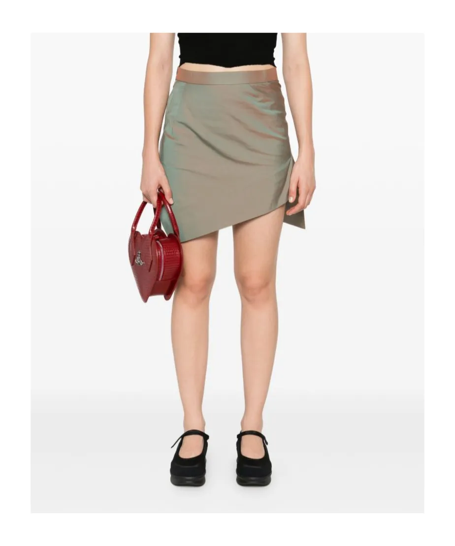 Infinity Asymmetric Mini Skirt