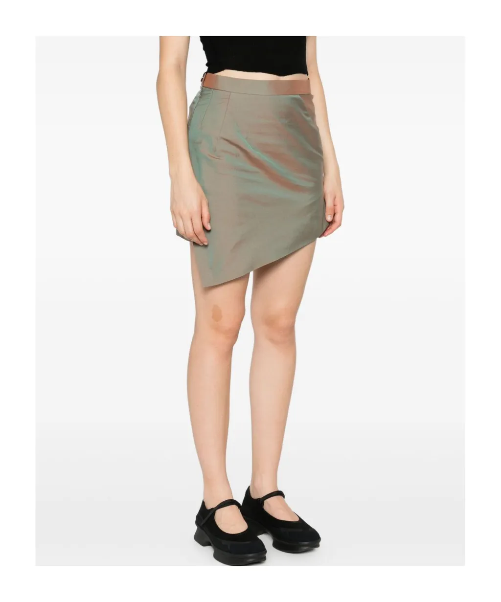 Infinity Asymmetric Mini Skirt