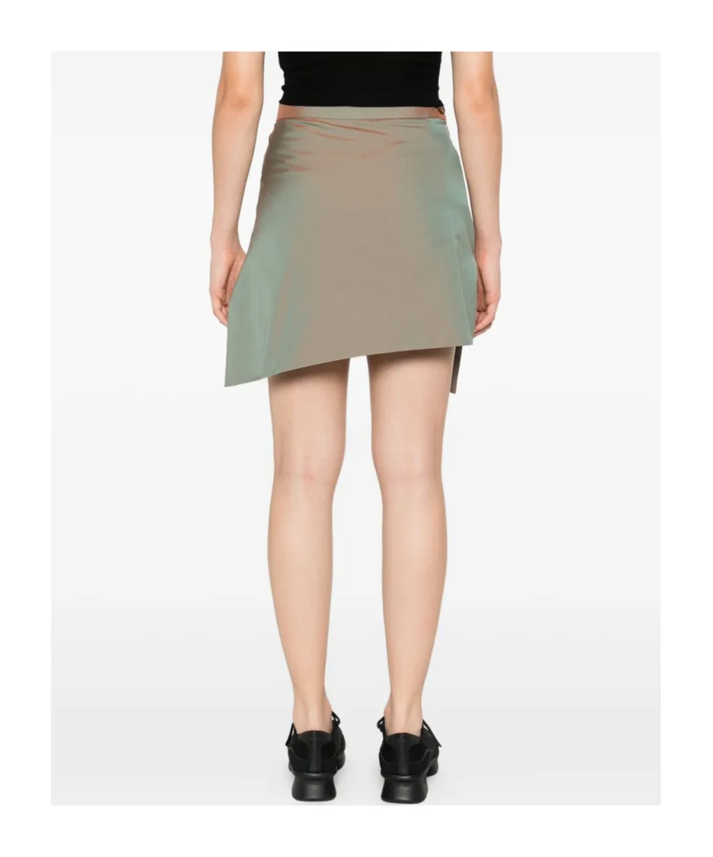 Infinity Asymmetric Mini Skirt