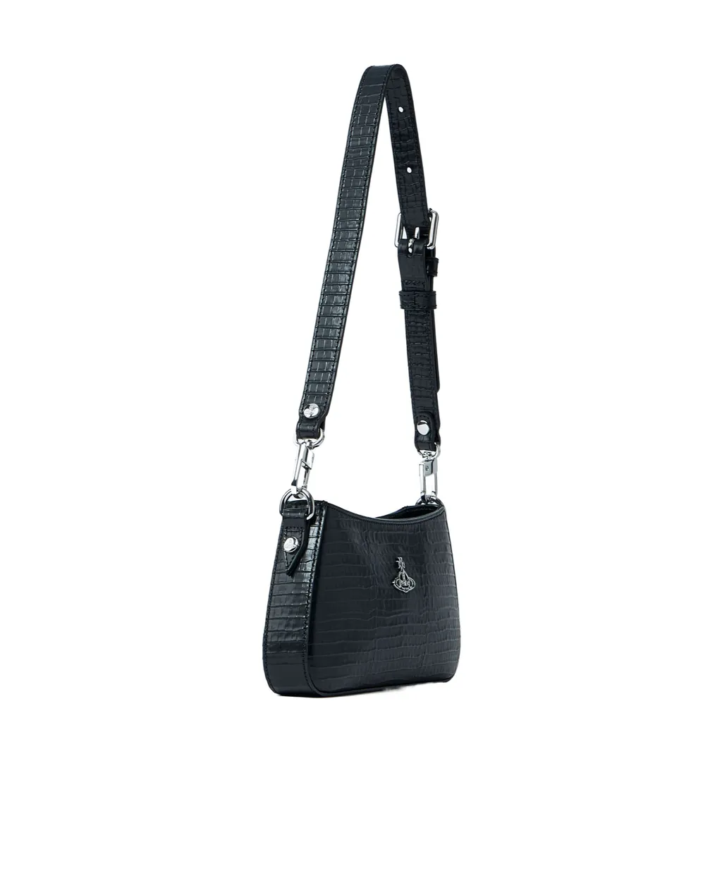 Tasha Orb Plaque Shoulder Bag