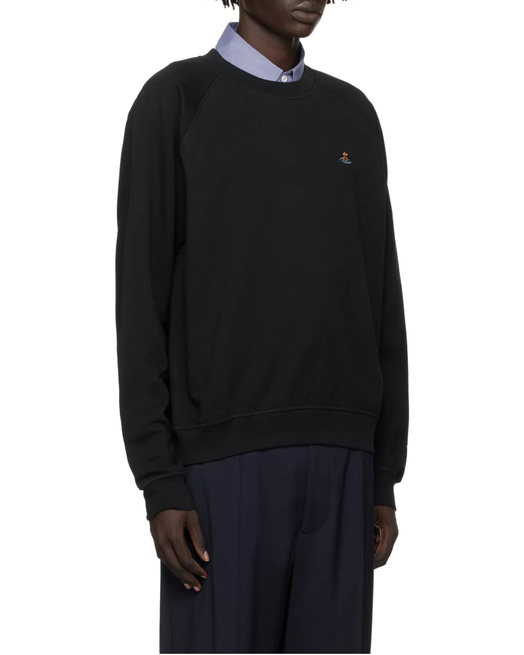 Logo Embroidered Crewneck Sweatshirt