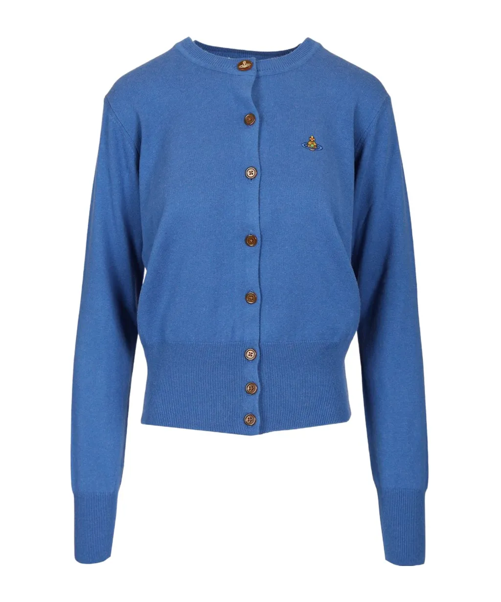 Orb-Embroidered Cardigan