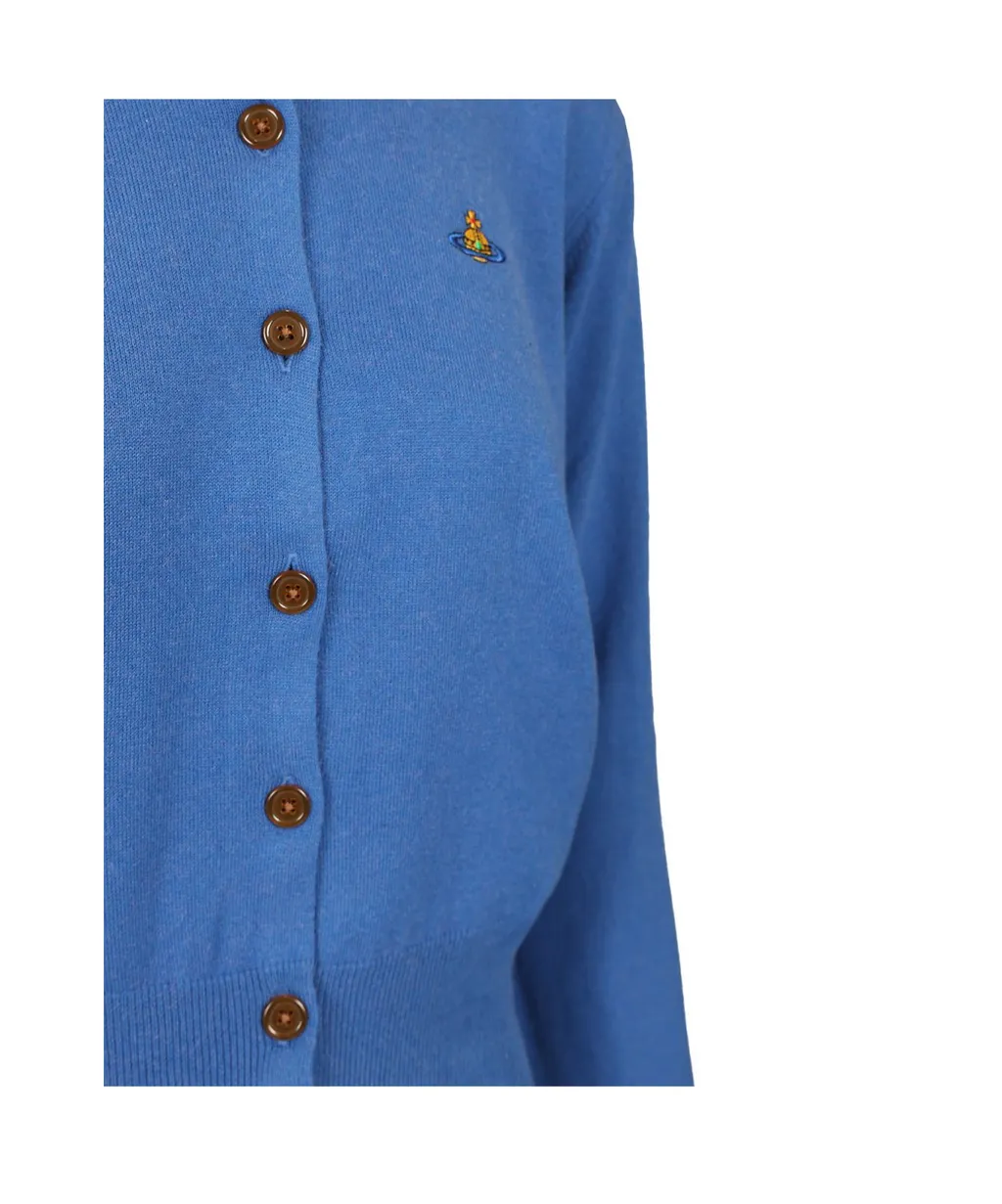 Orb-Embroidered Cardigan