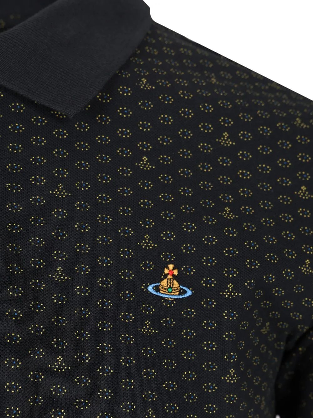 Logo Embroidered Polo Shirt