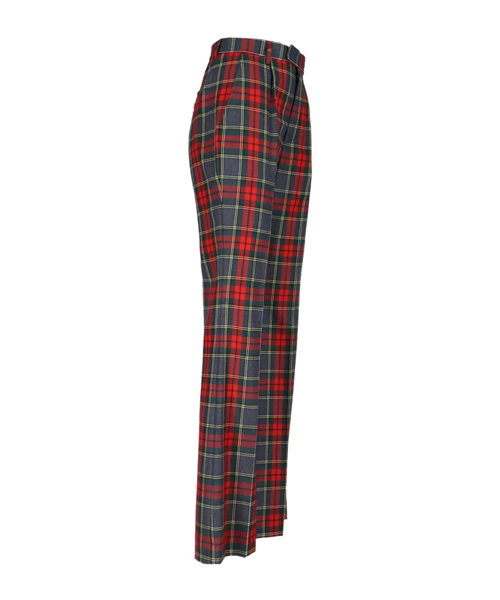 Checked Pants