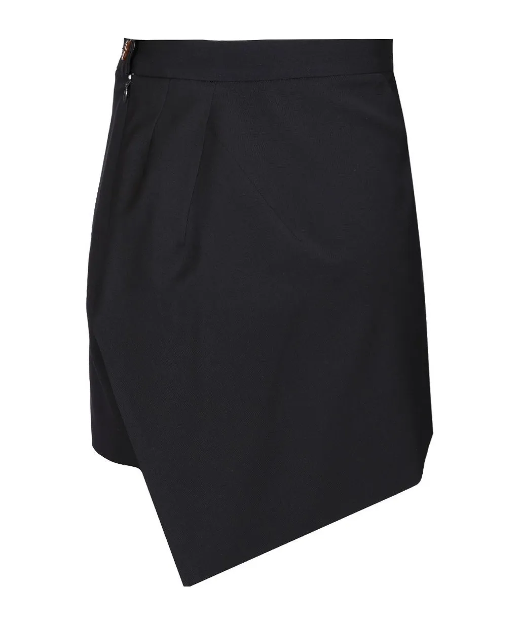 Asymmetric Mini Skirt