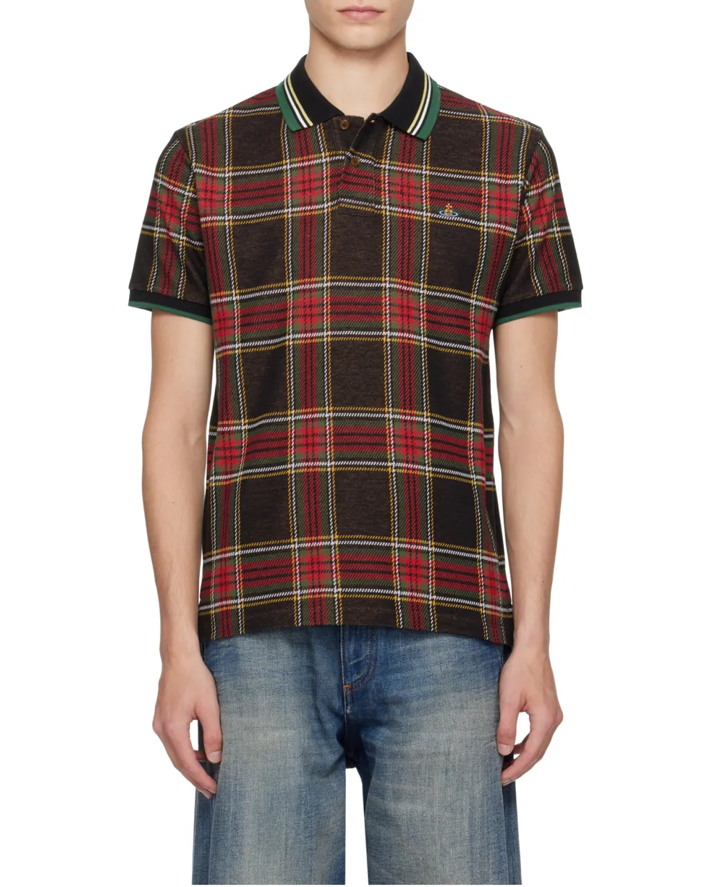 Checked Polo Shirt