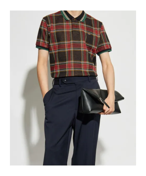 Checked Polo Shirt