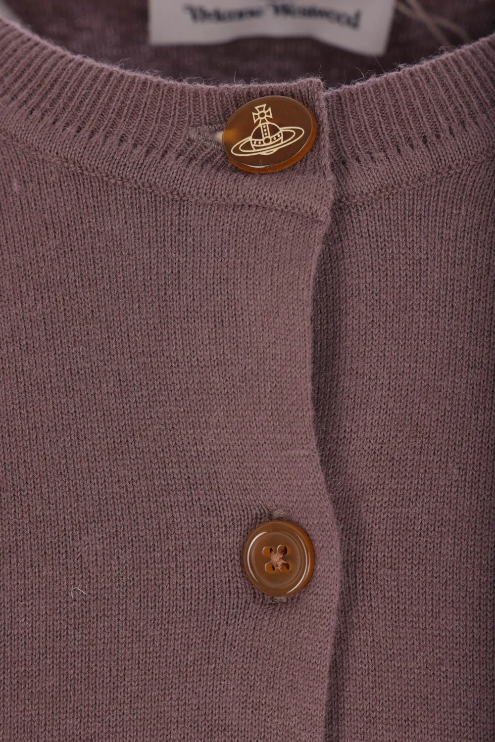 Orb Embroidered Knit Cardigan
