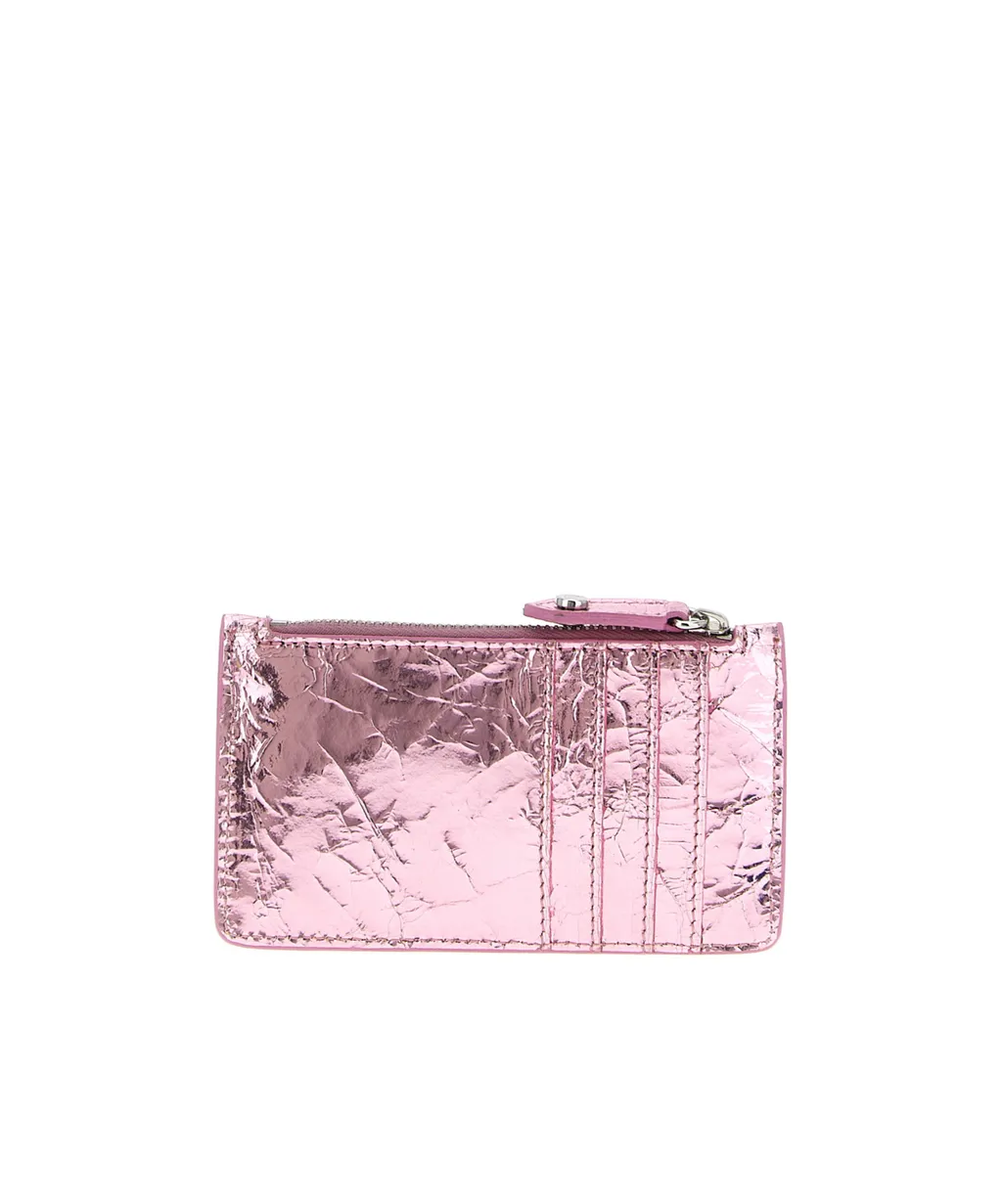 Orb Plaque Zipped Wallet