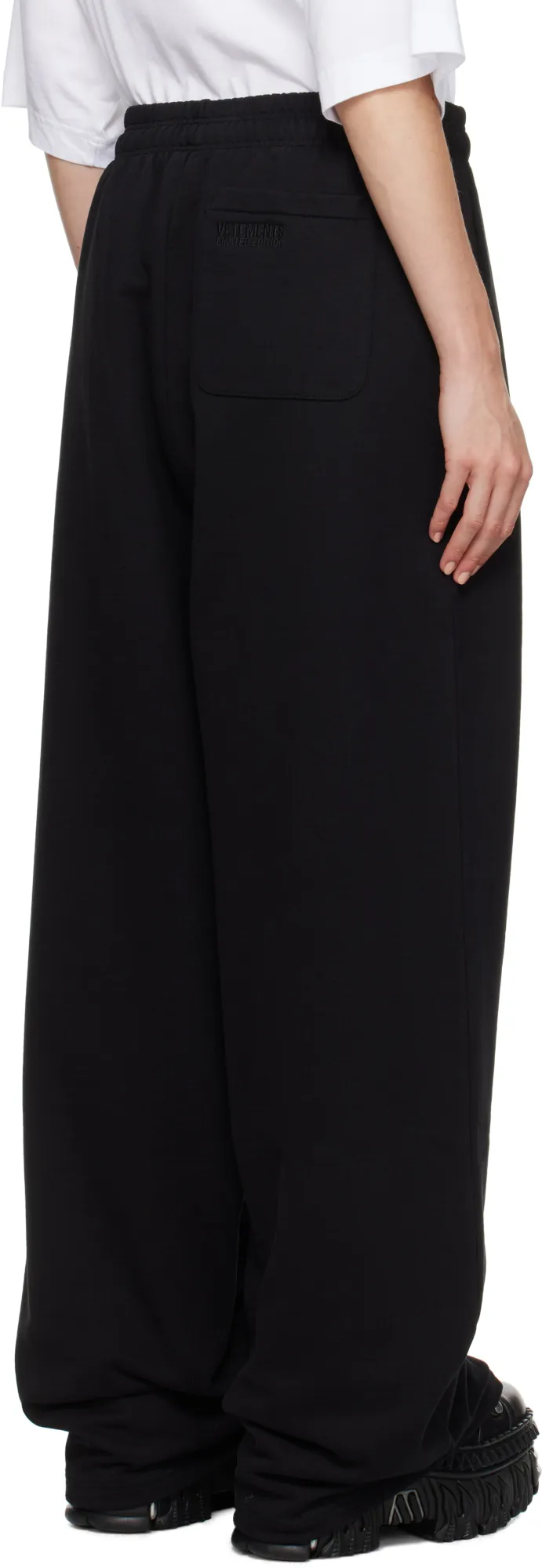 Logo-Print Cotton Pants