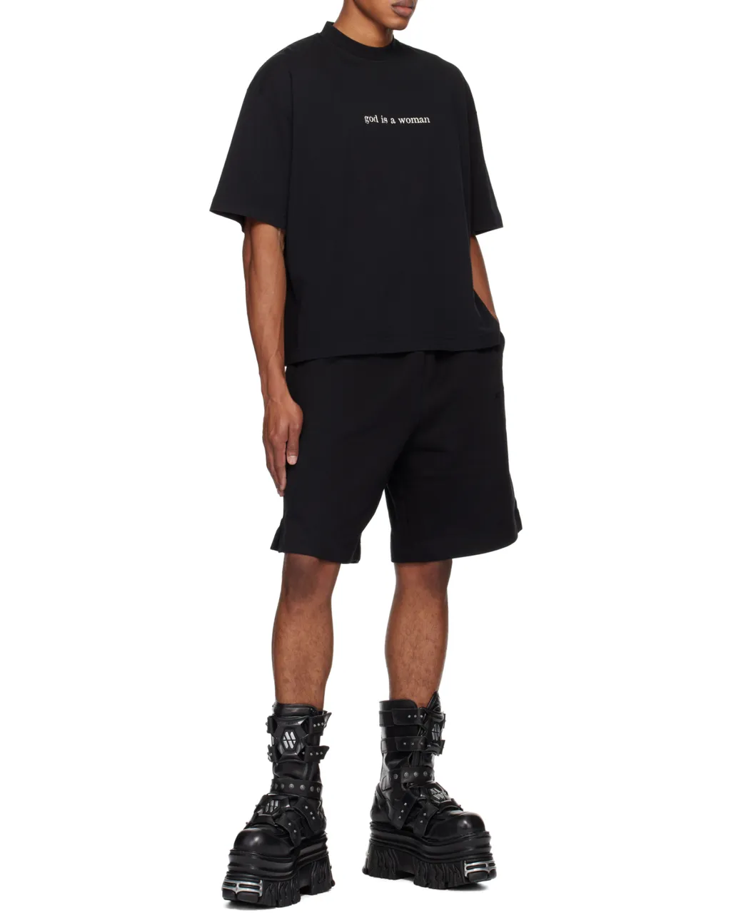 Logo-Embroidered Track Shorts
