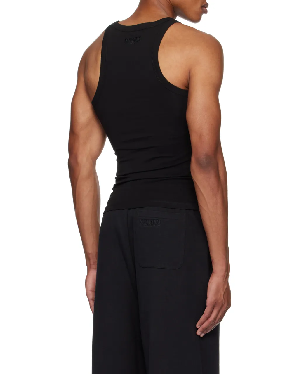 Logo-Embroidered Stretch-Cotton Tank Top