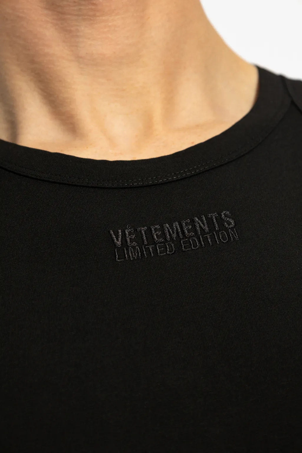 Logo-Embroidered Stretch-Cotton Tank Top