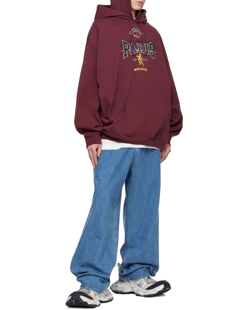 High-Waisted Baggy Jeans
