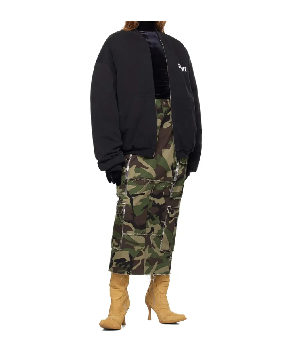 Camouflage Work Skirt