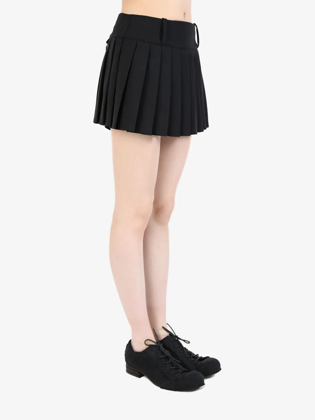 Pleated Mini Skirt