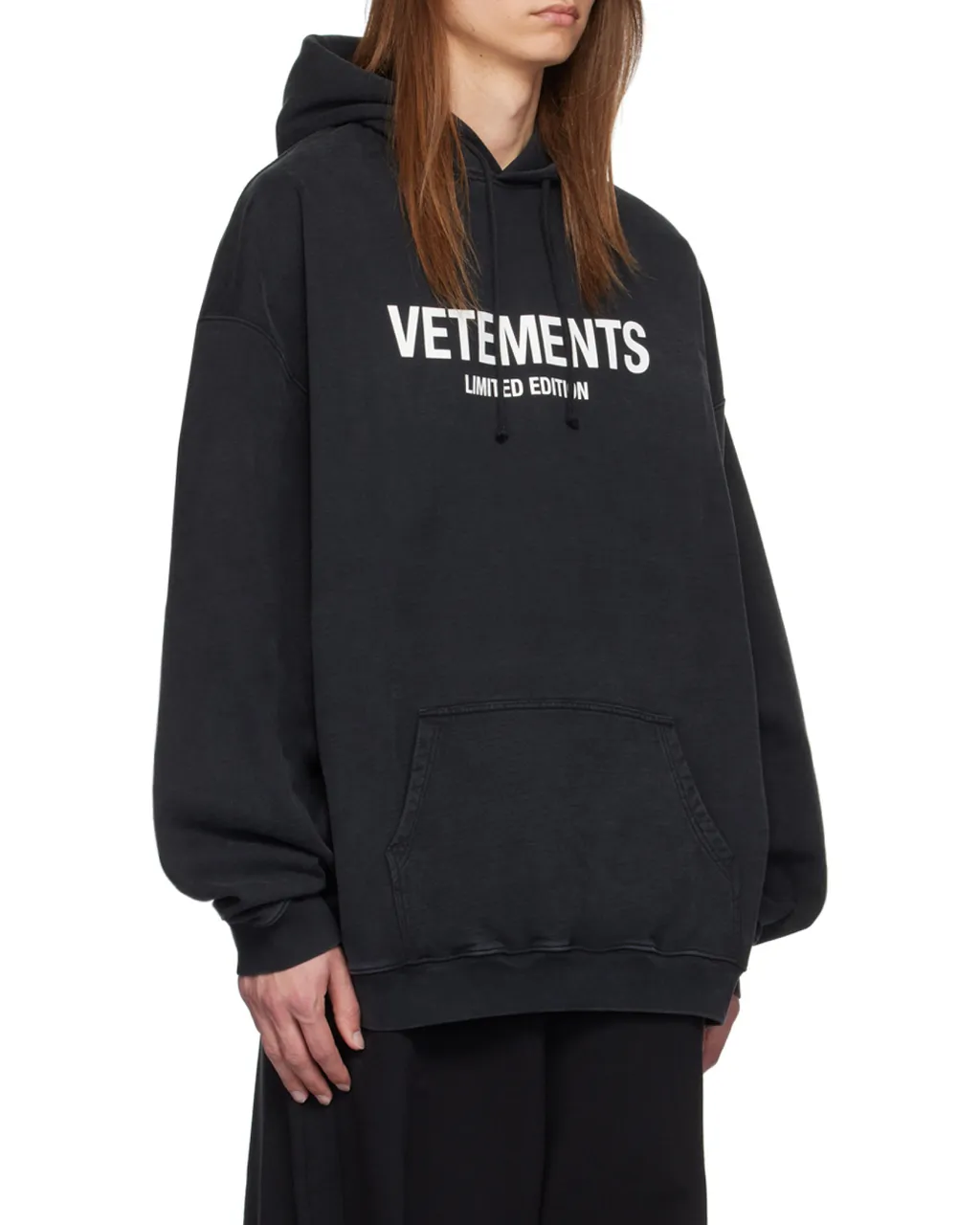 Logo Printed Drawstring Hoodie