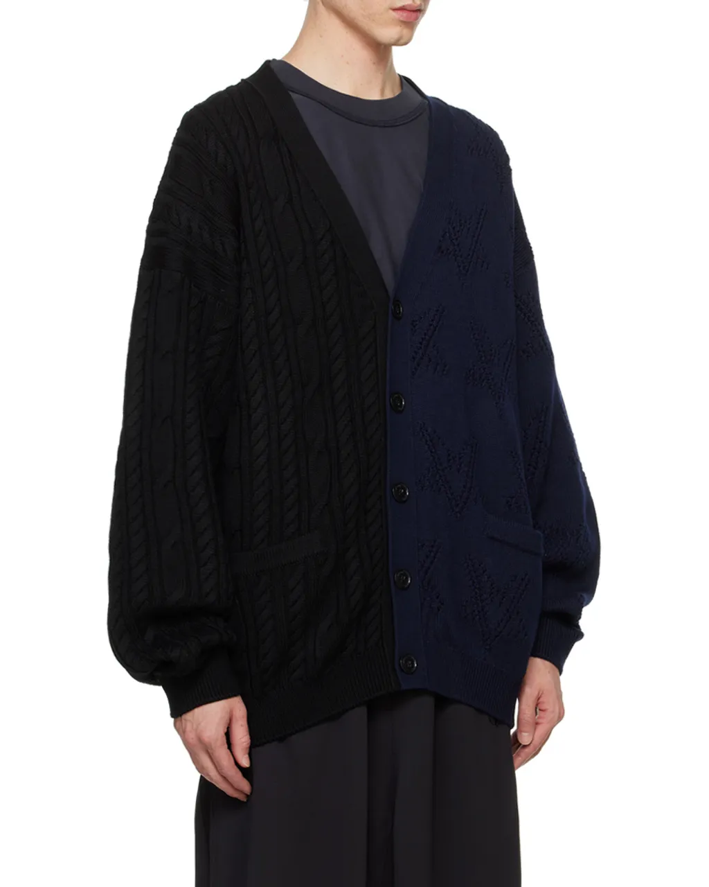 Twisted Knitted Cardigan