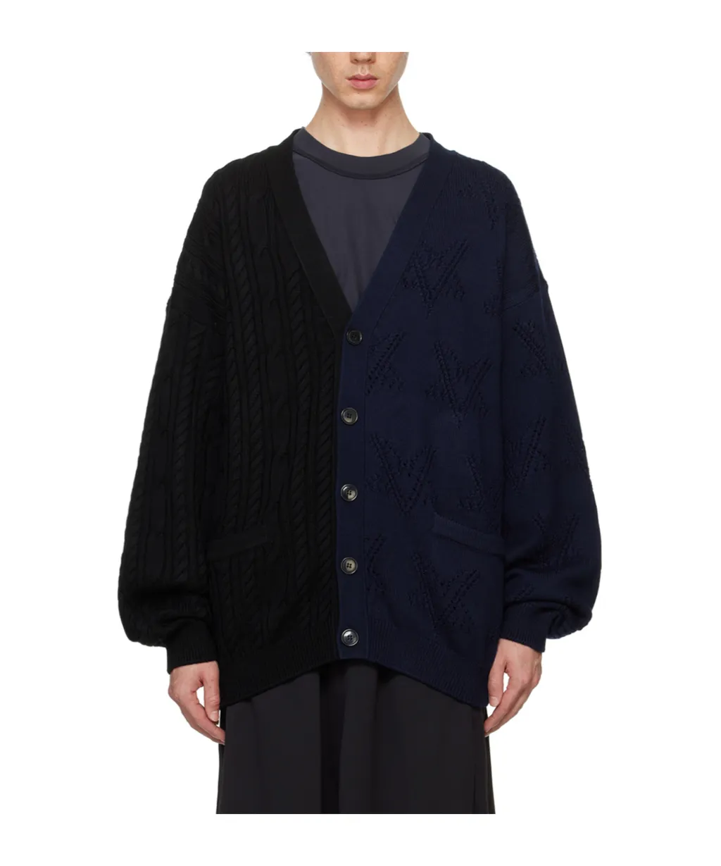 Twisted Knitted Cardigan