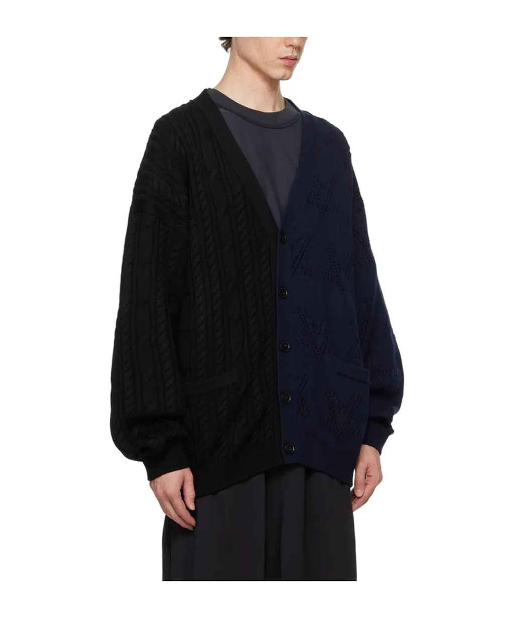 Twisted Knitted Cardigan