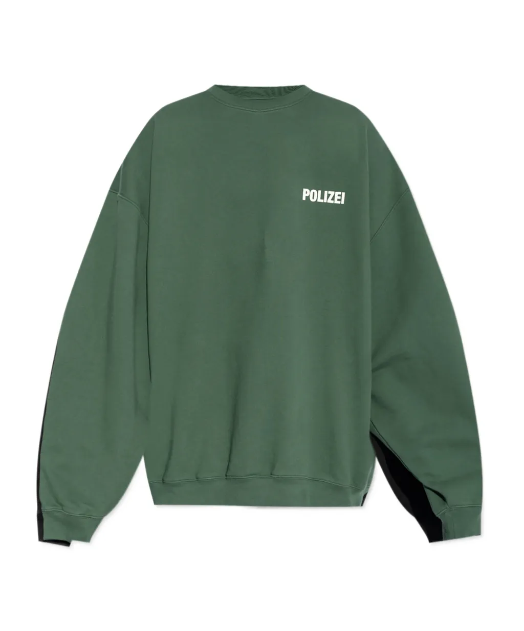 Logo Printed Crewneck Sweatshirt