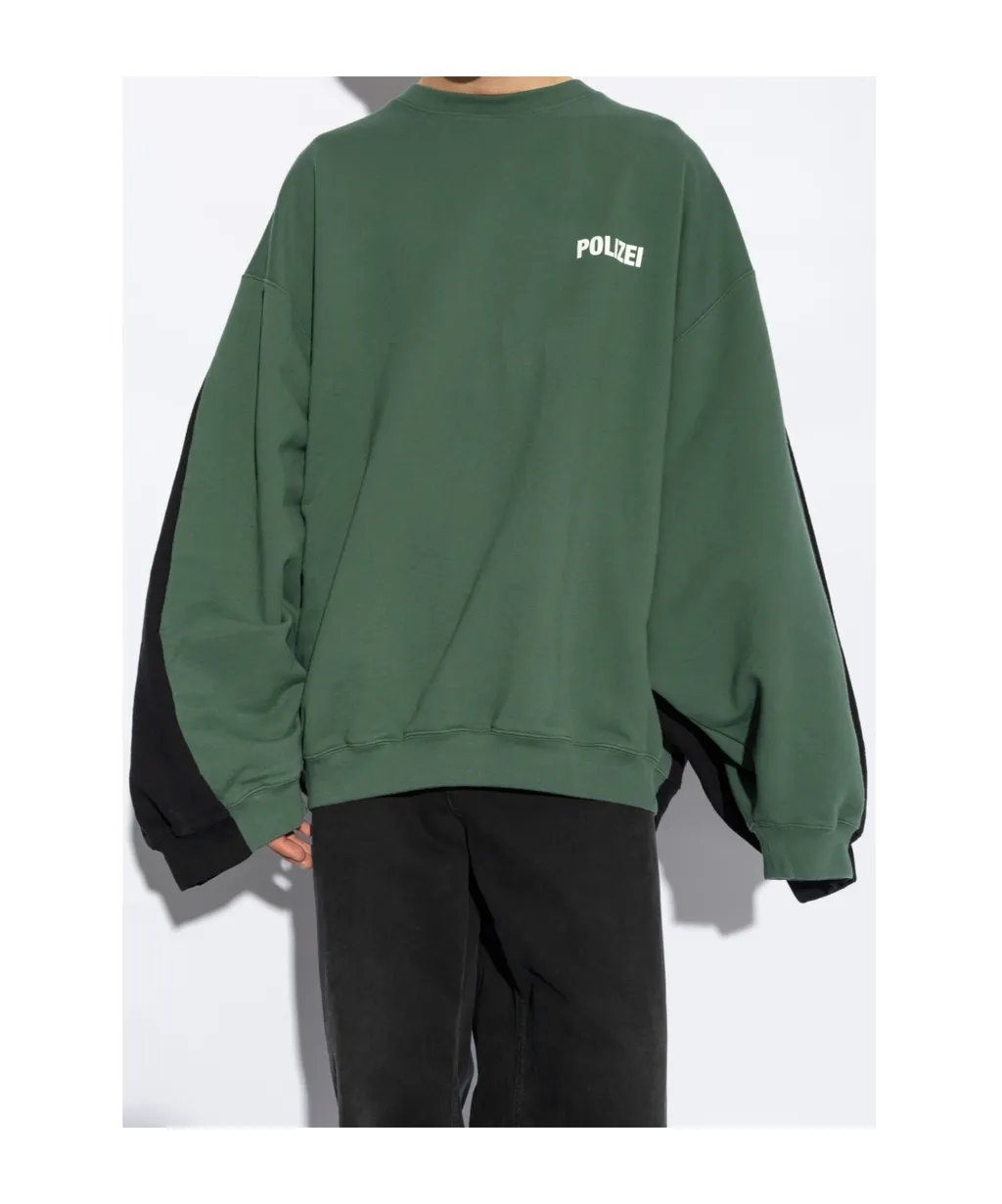 Logo Printed Crewneck Sweatshirt