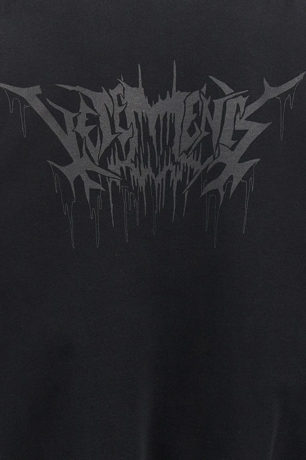 Skull Printed Oversized Hoodie