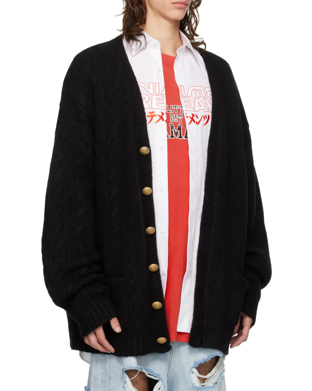 Split Cardigan