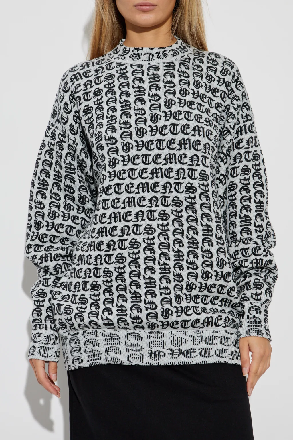 Logo Detailed Knit Sweater