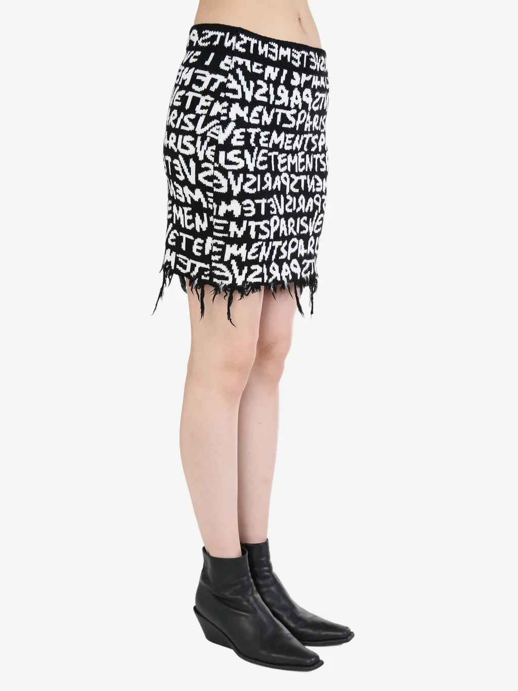 Paris Monogram Mini Skirt
