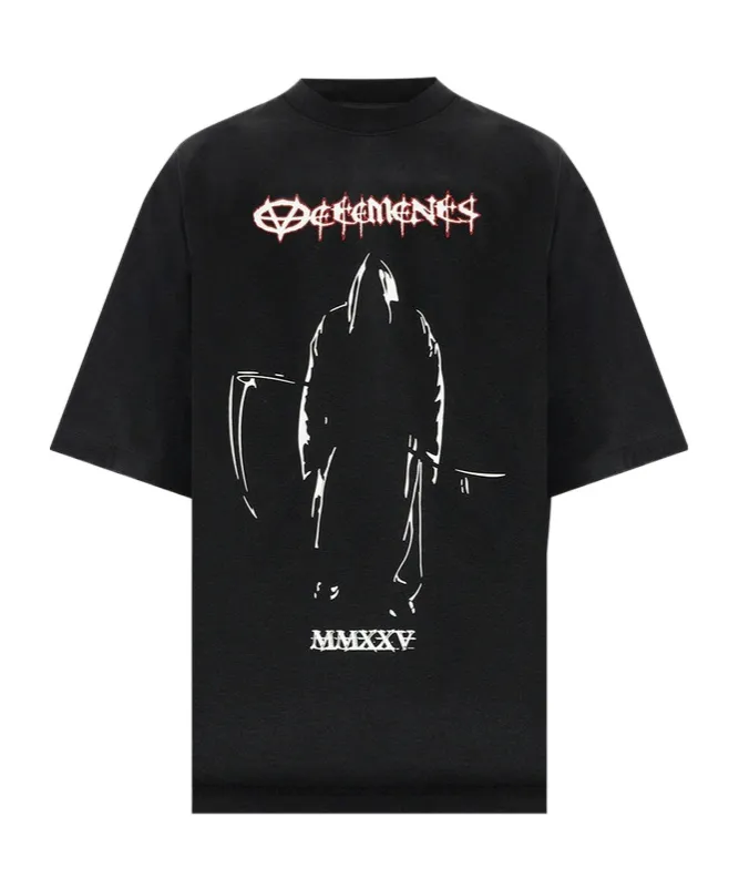 Reaper Logo Printed T-Shirt