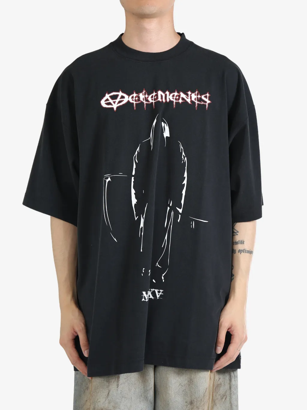 Reaper Logo Printed T-Shirt