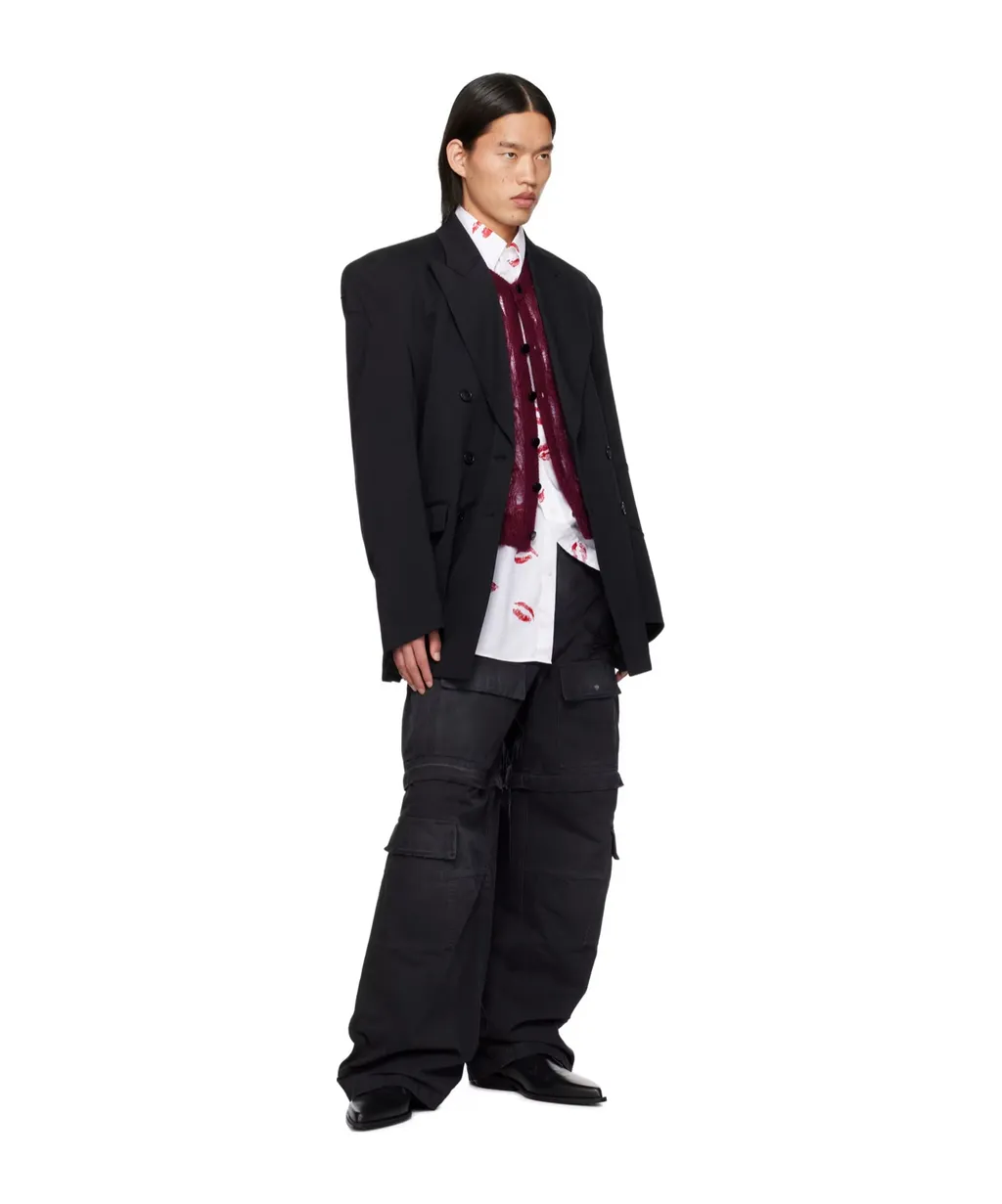 Long-Sleeved Suit Coat