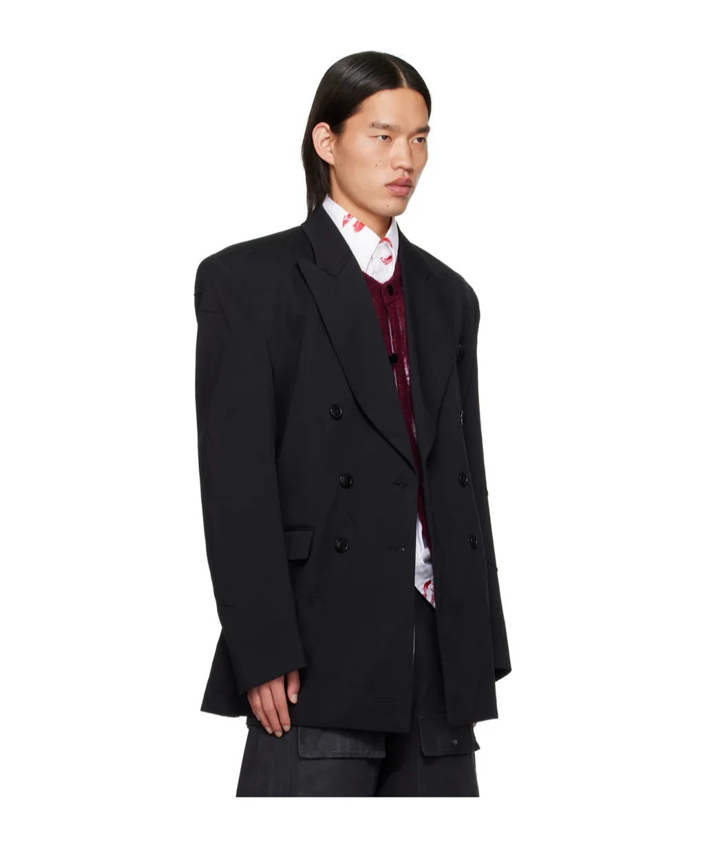 Long-Sleeved Suit Coat