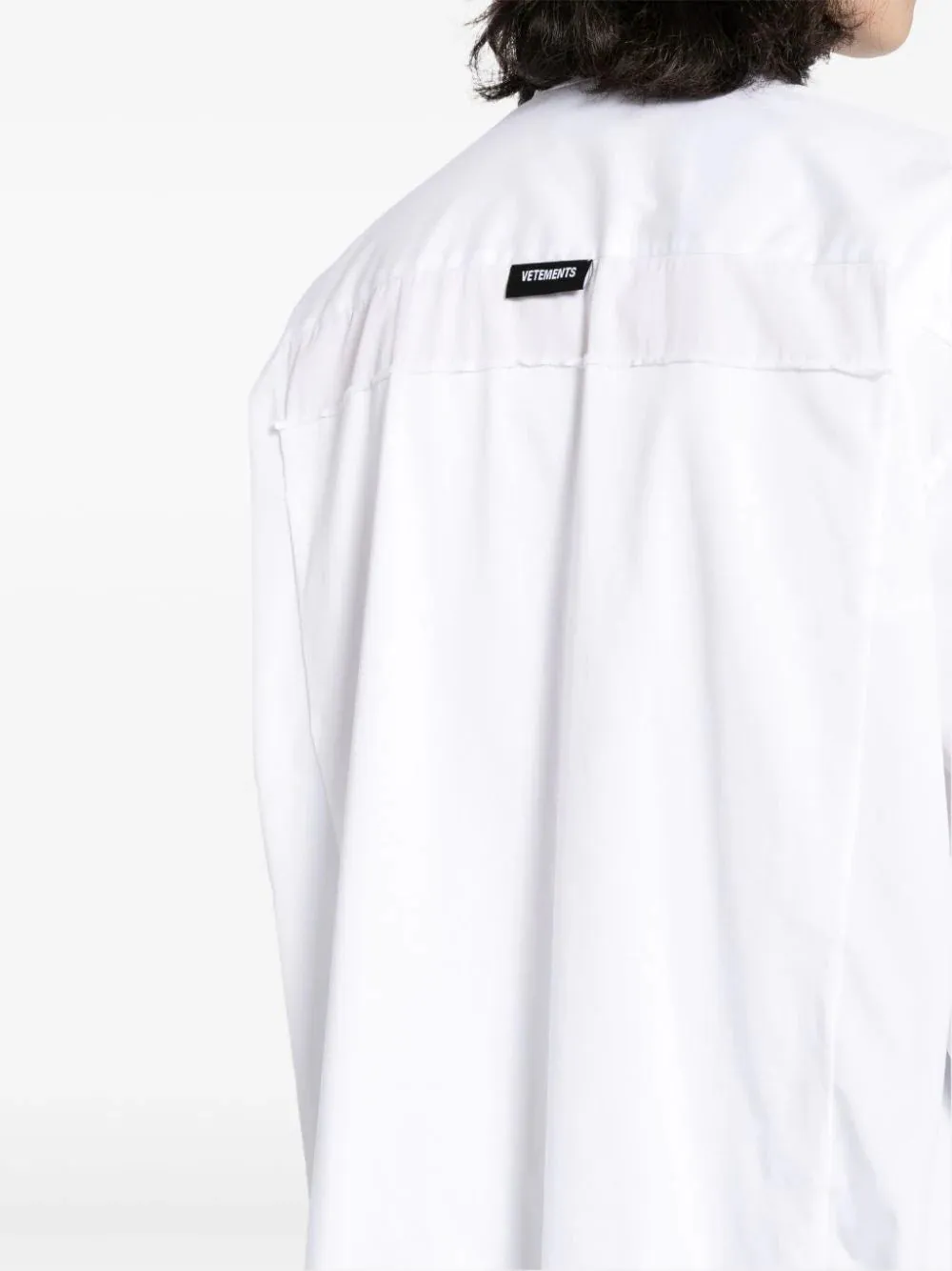 Logo-Tag Cotton Shirt