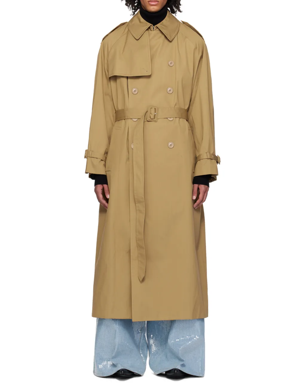 Double-Breasted Trench Coat